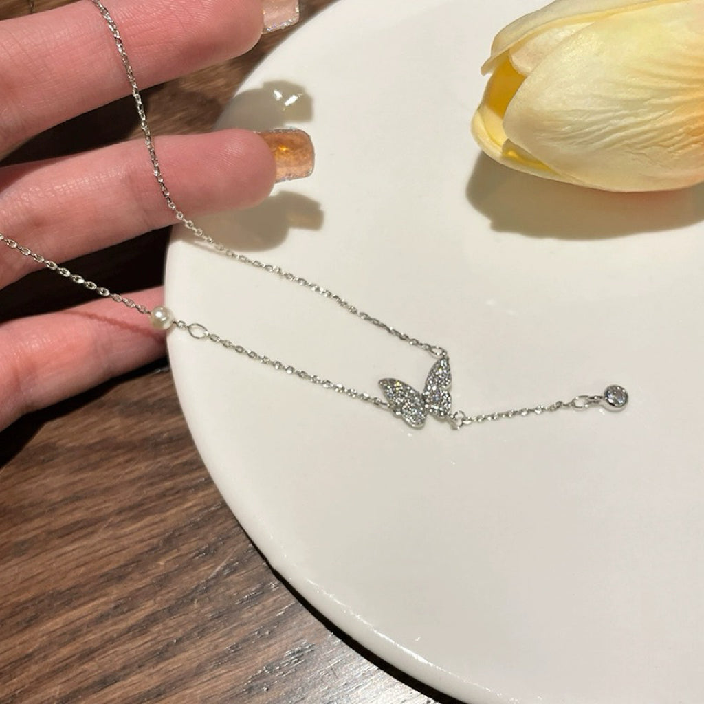 Dainty Butterfly Necklace