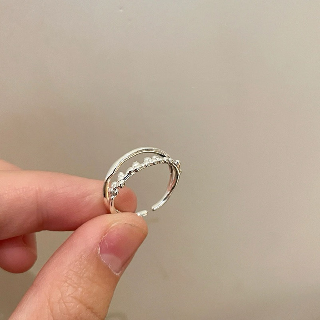 Moonstone Silver Ring