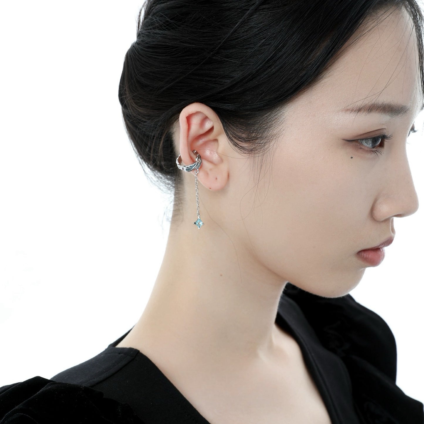 Oceanblue Clip-on Earring