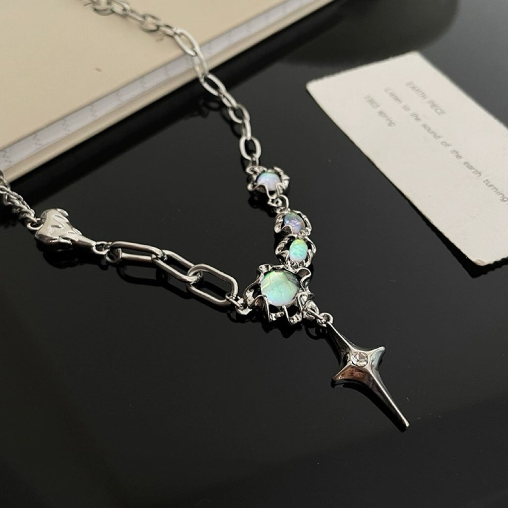 Opal Star Nacklace