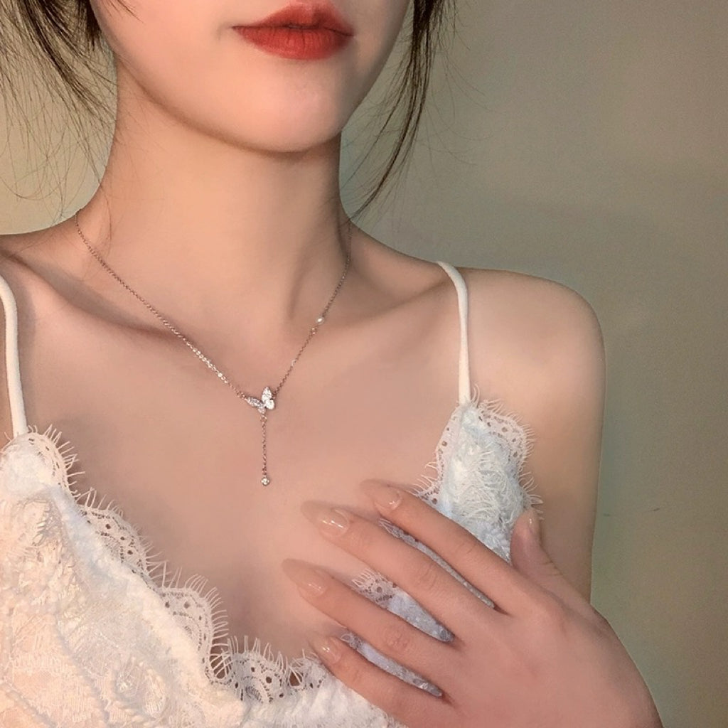 Dainty Butterfly Necklace