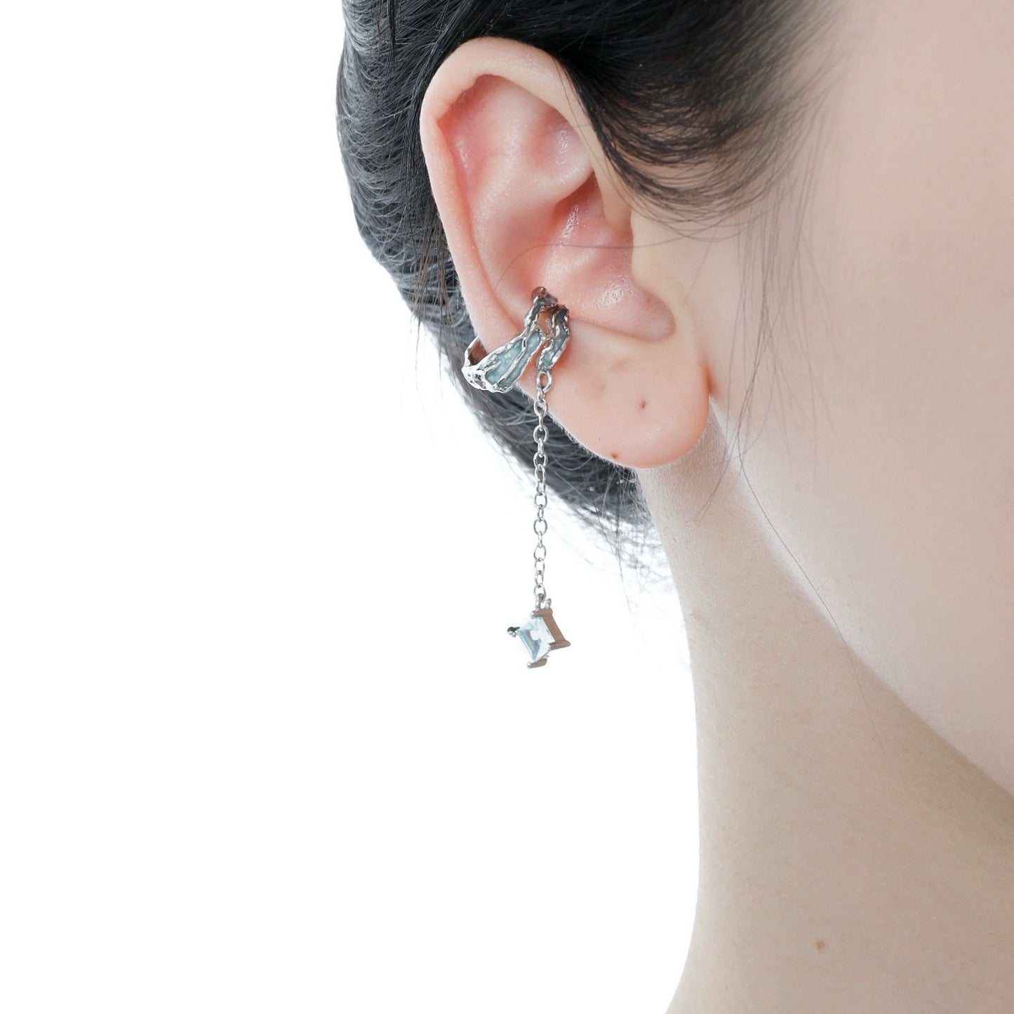 Oceanblue Clip-on Earring