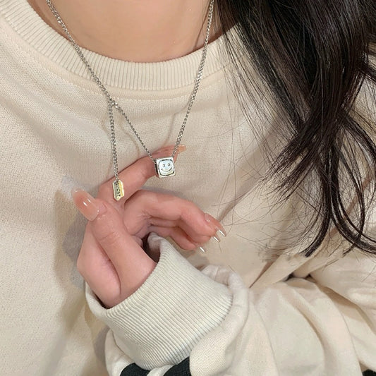 Smiley Dice Necklace