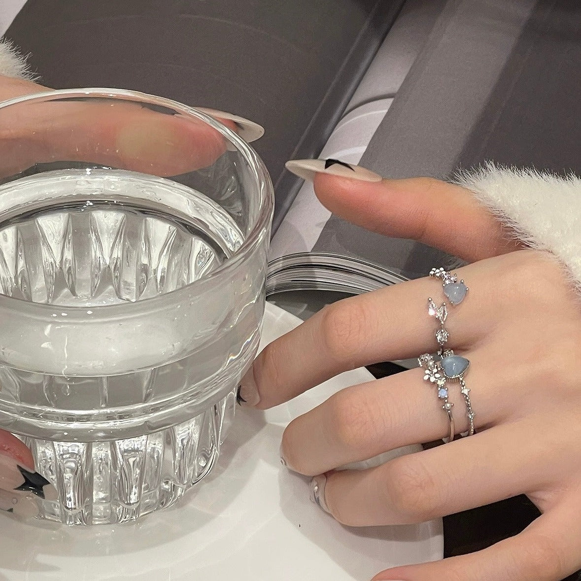 Heart of The Ocean Rings