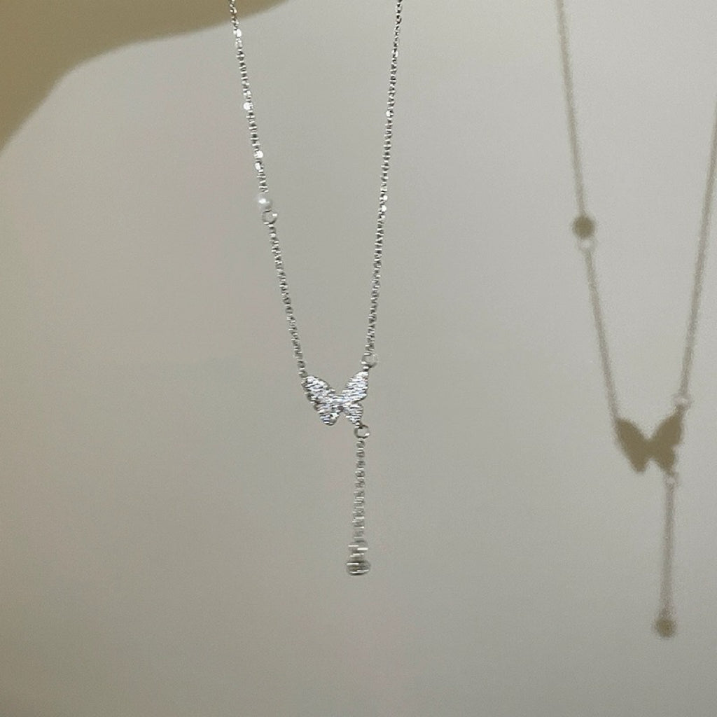 Dainty Butterfly Necklace