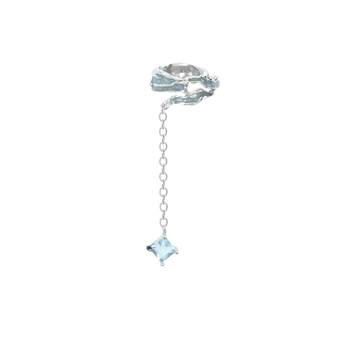 Oceanblue Clip-on Earring